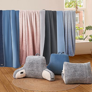 Bearpaw Tahoe Reversible Coco Flannel Throw