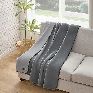 Bearpaw Tahoe Reversible Coco Flannel Throw