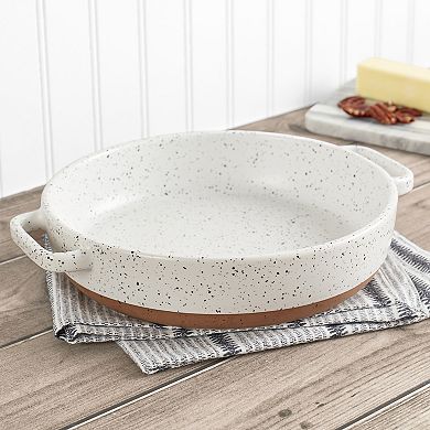 Denmark Tools for Cooks 1.79 Quart Stoneware Round Pie Dish
