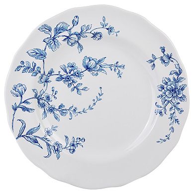 222 Fifth Bellamy Porcelain 12-piece Dinnerware Set