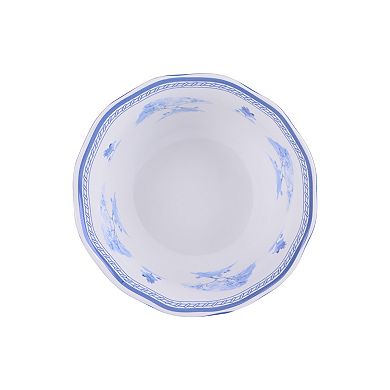 222 Fifth Scenic Toile Blue 12-pc. Porcelain Dinnerware Set