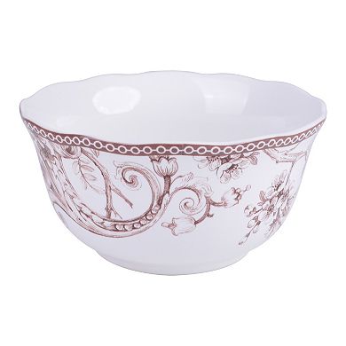 222 Fifth Adelaide Sage Porcelain 12-piece Dinnerware Set