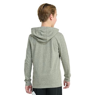 Boys 8-20 adidas Long Sleeve Hooded Tee