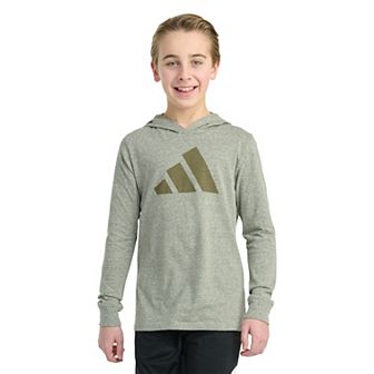 Boys 8-20 adidas Long Sleeve Hooded Tee