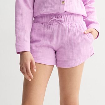 Girls 7-16 Limited Too Gauze Shorts
