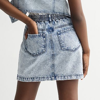 Girls 7-16 Limited Too Jean Skirt