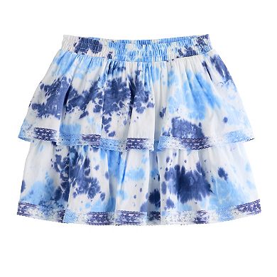 Girls 7-16 Limited Too Tiered Crochet Skirt