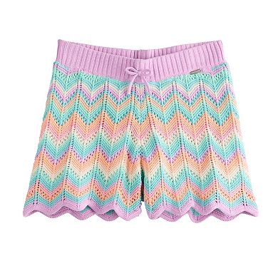 Girls 7-16 Limited Too Crochet Shorts