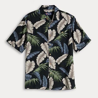 Men's Newport Blue Short Sleeve Button Down Shirt