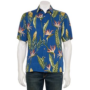 Men's Newport Blue Short Sleeve Button Down Shirt