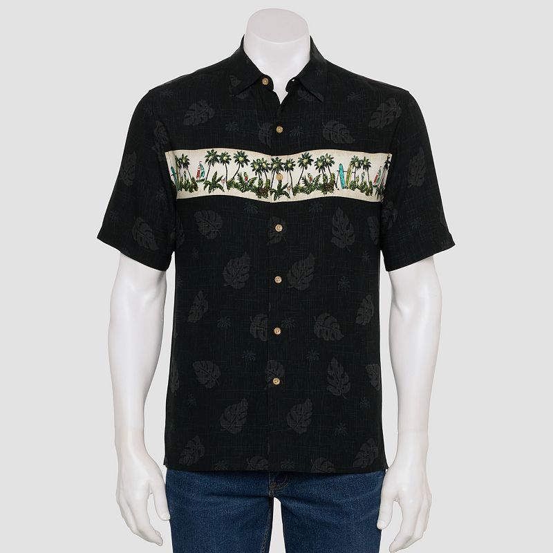 Men's Newport Blue Short Sleeve Button Down Shirt, 