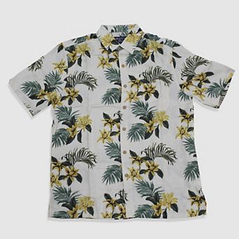 Men's Newport Blue Short Sleeve Button Down Shirt