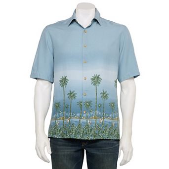 Men's Newport Blue Short Sleeve Button Down Shirt