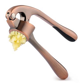 Zulay Kitchen Durable Garlic Masher With Soft, Easy To Squeeze Handle