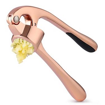 Zulay Kitchen Durable Garlic Masher With Soft, Easy To Squeeze Handle