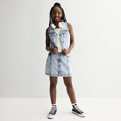 Girls 7-16 Limited Too 2-pc. Denim Vest & Tank Top Set