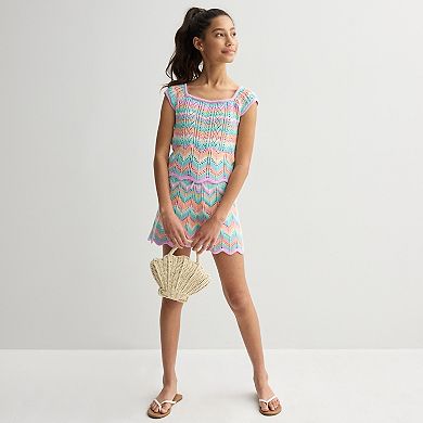 Girls 7-16 Limited Too Crochet Tank Top