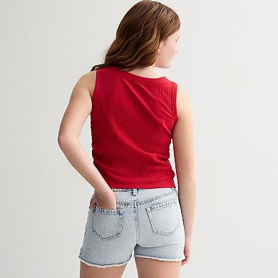 Girls 7-16 Limited Too Americana Side Cinch Tank Top