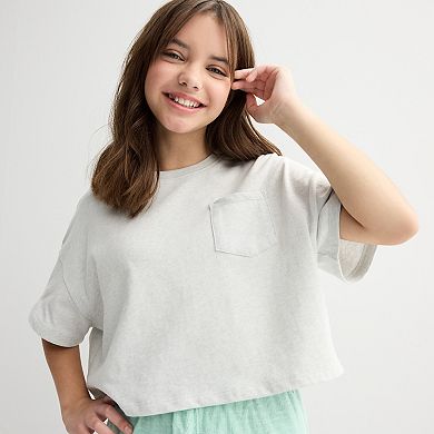 Girls 7-16 Limited Too Pocket Graphic Tee