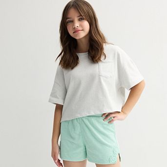 Girls 7-16 Limited Too Pocket Graphic Tee