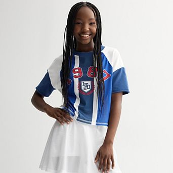 Girls 7-16 Limited Too Americana 1987 Graphic Tee