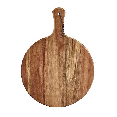 Tabletops Gallery Acacia Wood Pizza Board & Pizza Cutter