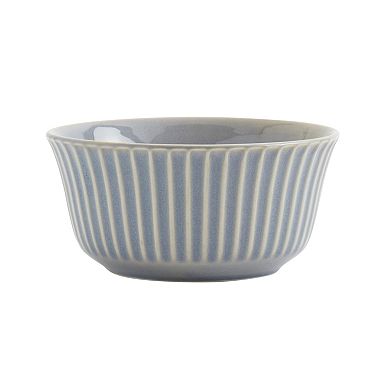 Tabletops Gallery 12-piece Stoneware Embossed Dinnerware Set