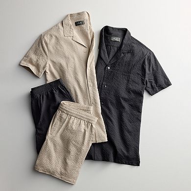 Men's FLX Textured Camp Collar Shirt