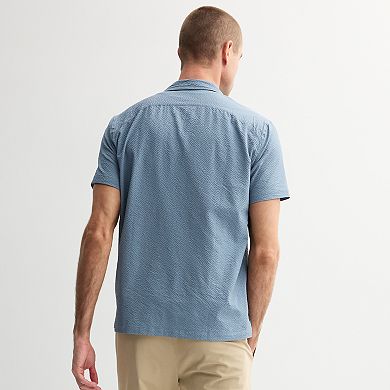 Men's FLX Textured Camp Collar Shirt