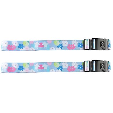 Dream Travel 2-pc. Luggage Straps
