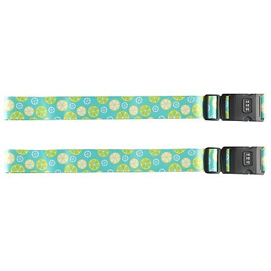 Dream Travel 2-pc. Luggage Straps