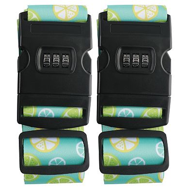 Dream Travel 2-pc. Luggage Straps