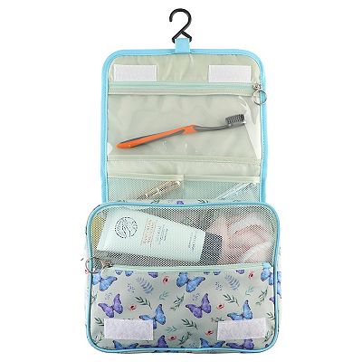 designer folding travel toiletry bags Finley Leather Hanging Bag for Men & Women 10 COMPARTMENTS 15 Best Travel Toiletry Bags,