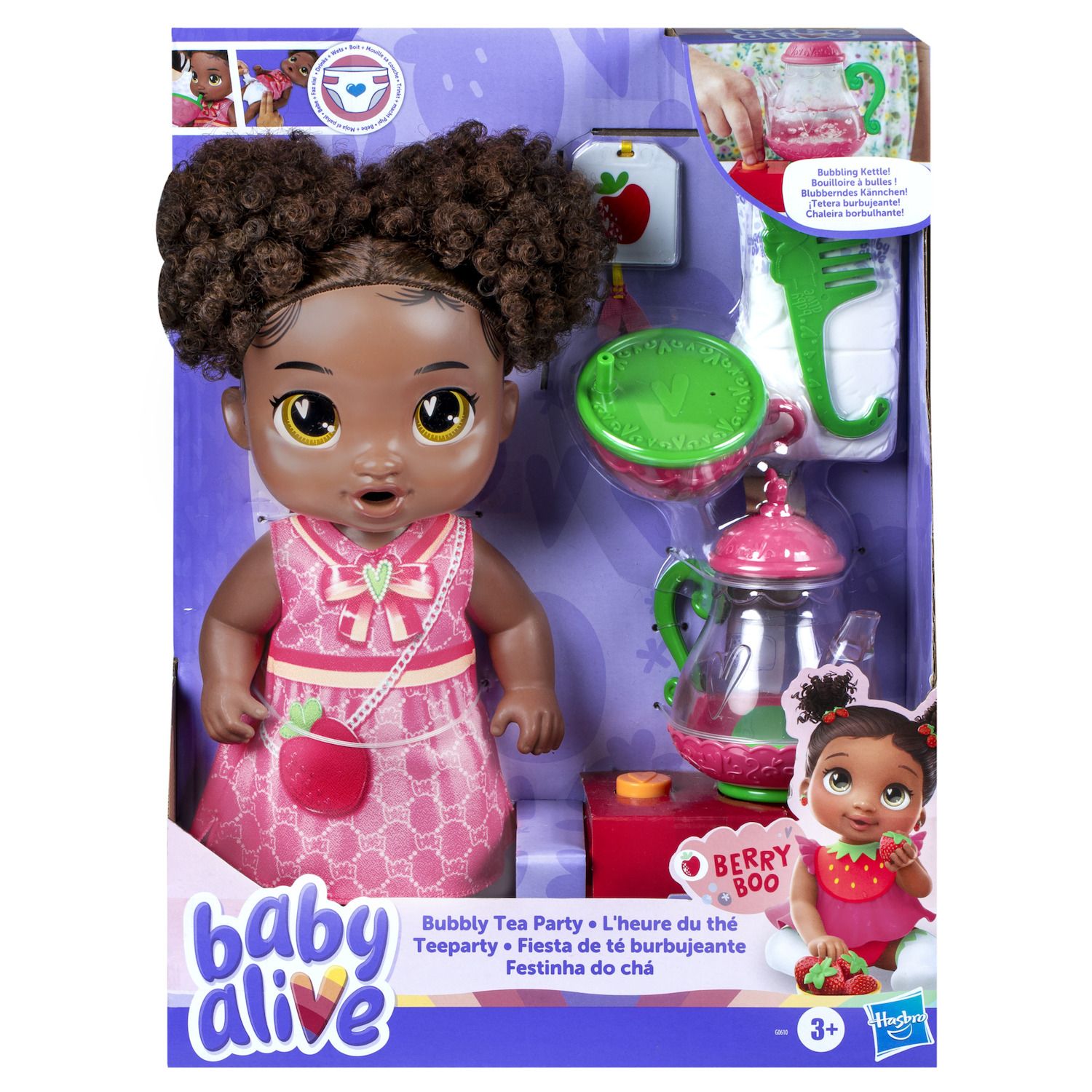 Детские куклы Baby Alive Bubbly Tea Party Berry Boo — фото 2