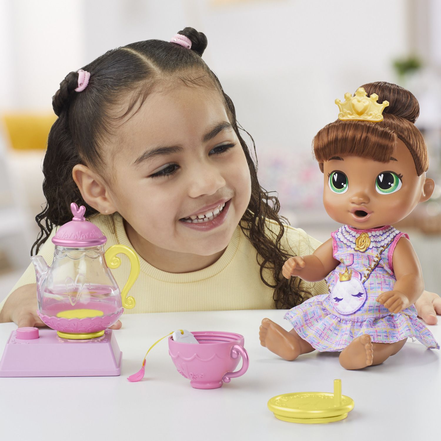 Детские куклы Baby Alive Bubbly Tea Party Sophia Sparkle — фото 5