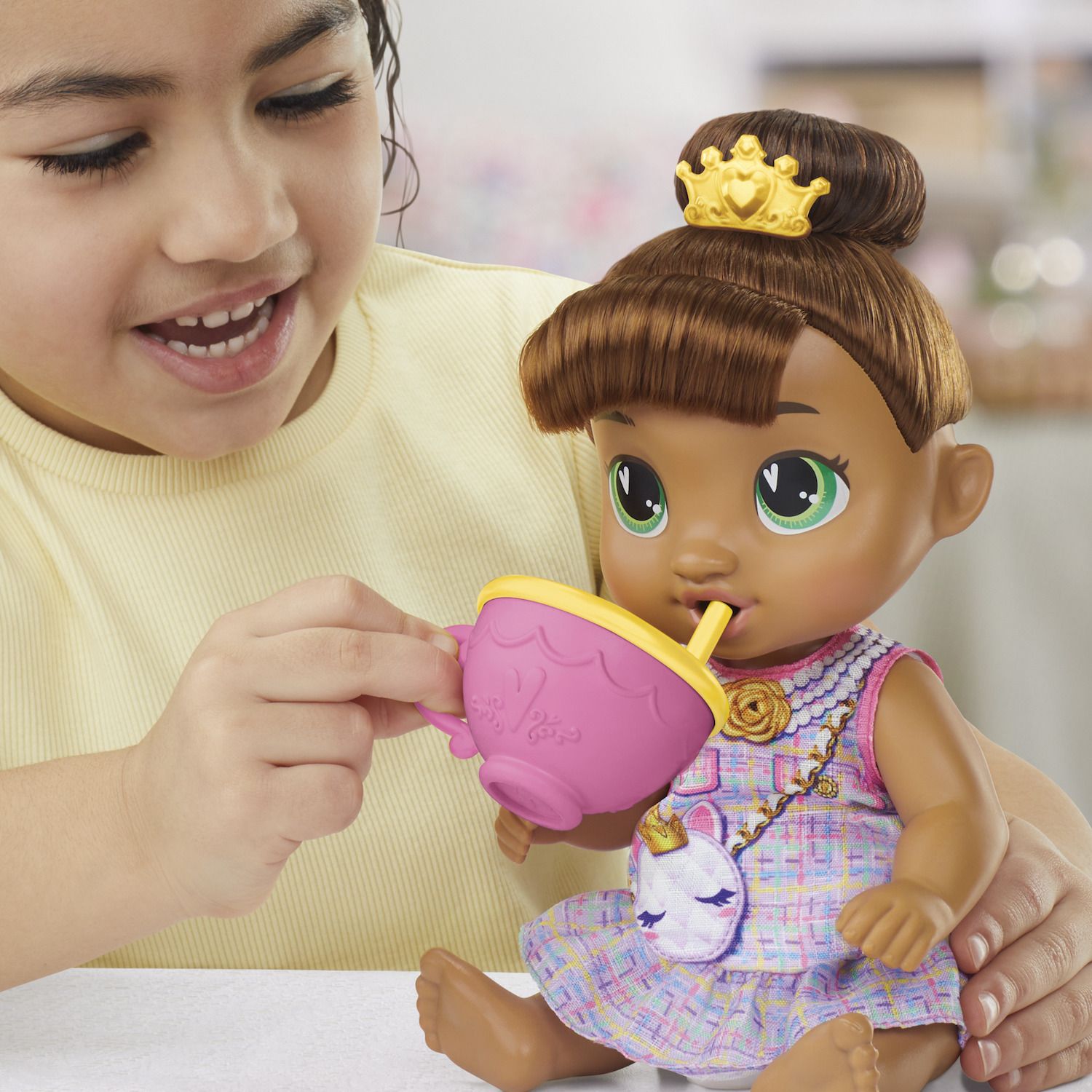 Детские куклы Baby Alive Bubbly Tea Party Sophia Sparkle — фото 6