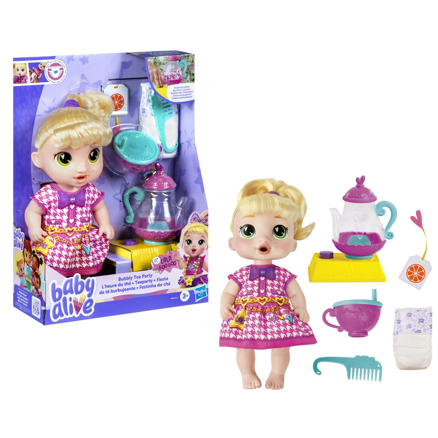 Детские куклы Baby Alive Bubbly Tea Party LaLa GooGoo — фото 3