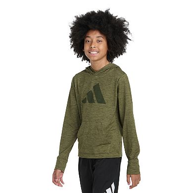 Boys 8-20 adidas Long Sleeve All Sport Polyester Pullover Hoodie