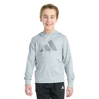 Boys 8-20 adidas Long Sleeve All Sport Polyester Pullover Hoodie