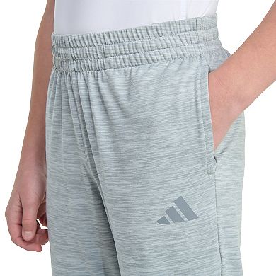 Boys adidas Elastic Waistband Mélange Joggers