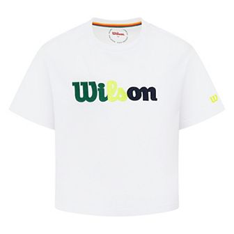 Girls Wilson Logo Boxy Tee