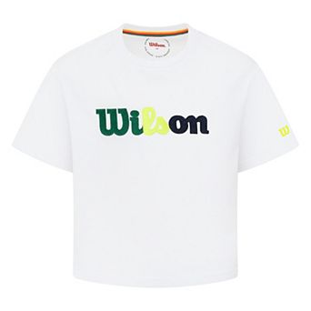 Girls Wilson Logo Boxy Tee