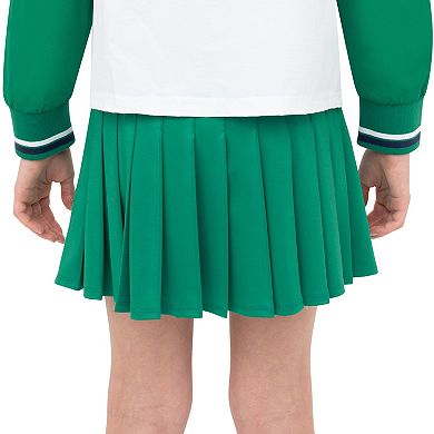 Girls 7-16 Wilson Green Pleated Tennis Skort