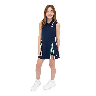 Girls 7-16 Wilson Printed Stripe Skort