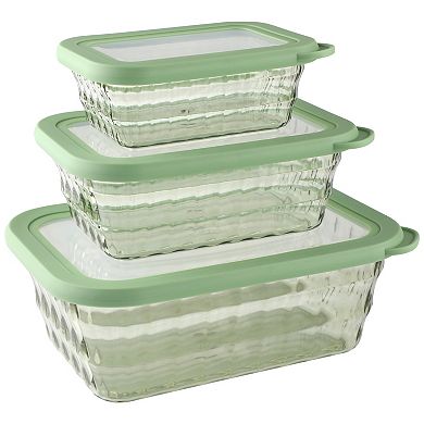 Plastic Food Storage 3 Pack