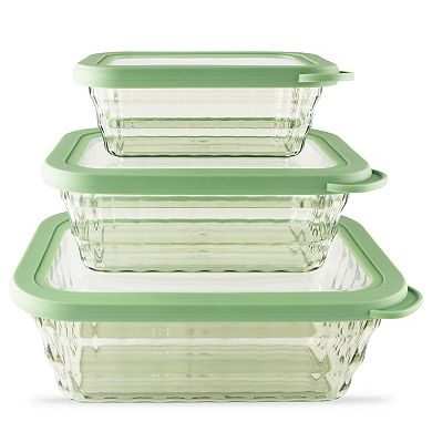 Plastic Food Storage 3 Pack