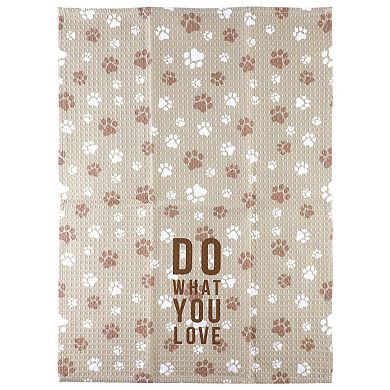 Do What You Love Dog Tea Towel Set