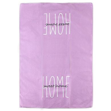 Home Sweet Home Lilac Tea Towel Set