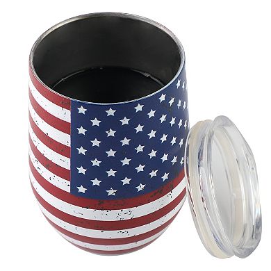 Stainless Steel Flag Stainless Steel Wine Glass