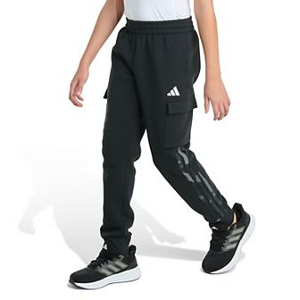 Boys 8-20 adidas Elastic Waistband 3-Stripes Halftone Camo Cargo Joggers